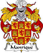 Portuguese Coat of Arms for Manrique