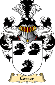 Scottish Family Coat of Arms (v.23) for Corser