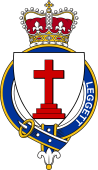 Families of Britain Coat of Arms Badge for: Leggett or Legat (Scotland)