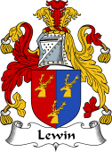 English Coat of Arms for Lewin