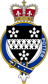 British Garter Coat of Arms for Potter (England)