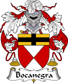Portuguese Coat of Arms for Bocanegra