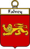 Irish Badge for Falvey or O'Falvey
