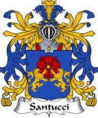 Italian Coat of Arms for Santucci
