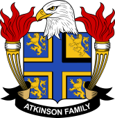 American Coat of Arms for Atkinson