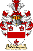 English Coat of Arms (v.23) for the family Waddington