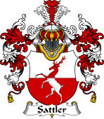 German Wappen Coat of Arms (v.25) Sattler