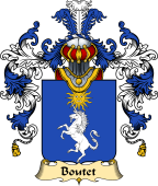 French Family Coat of Arms (v.25) Boutet