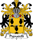 Italian Coat of Arms for Pignatelli