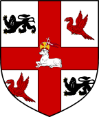 English Family Shield for Pascall or Paschall