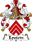 German Wappen Coat of Arms for Epstein