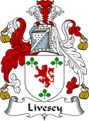 English Coat of Arms for Livesey