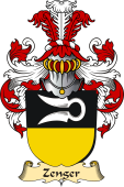 v.23 Coat of Family Arms from Germany for Zenger