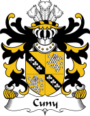 Welsh Coat of Arms for Cuny (of Welston, Pembrokeshire)