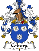 German Wappen Coat of Arms for Coburg