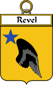 French Coat of Arms Badge for Revel