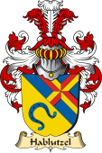 v.23 Coat of Family Arms from Germany for Hablutzel