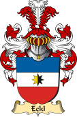 v.23 Coat of Family Arms from Germany for Eckl