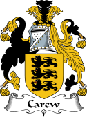 English Coat of Arms for Carew