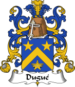Coat of Arms from France for Dugué