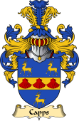 English Coat of Arms (v.23) for the family Capps