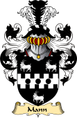 English Coat of Arms (v.23) for the family Mann