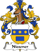 German Wappen Coat of Arms for Niesener
