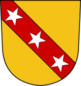 Swiss Coat of Arms for Hueningen (de Hueningen)