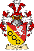v.23 Coat of Family Arms from Germany for Rudloff