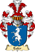 v.23 Coat of Family Arms from Germany for Euler