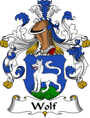 German Wappen Coat of Arms for Wolf
