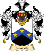 Italian Family Coat of Arms (v.25a) Grazioli
