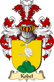 v.23 Coat of Family Arms from Germany for Kobel