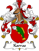 German Wappen Coat of Arms for Karras