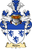 Welsh Family Coat of Arms (v.23) for Adam (AP HYWEL)