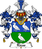 German Wappen Coat of Arms (v.25) Riess