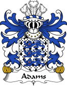Welsh Coat of Arms for Adams