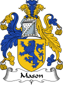 English Coat of Arms for the family Mason