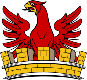 Family crest from Ireland for Pakenham (Earl of Longford)