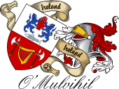 Sept (Clan) Coat of Arms from Ireland for O'Mulvihil