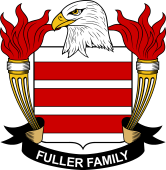 Coat of arms used by the Fuller family in the United States of America