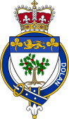 Families of Britain Coat of Arms Badge for: Dolan or Dowling (Ireland)