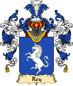 French Family Coat of Arms (v.25) Rey