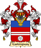 French Family Coat of Arms (v.25) Gay dit Castonguay