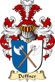 v.23 Coat of Family Arms from Germany for Deffner