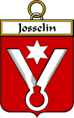 French Coat of Arms Badge for Josselin