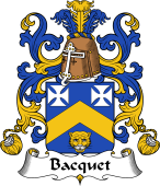 Coat of Arms from France for Bacquet