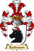 v.23 Coat of Family Arms from Germany for Edelmann