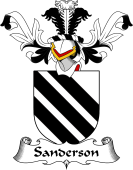 Coat of Arms from Scotland for Sanderson
