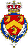 Families of Britain Coat of Arms Badge for: Ellison (England)